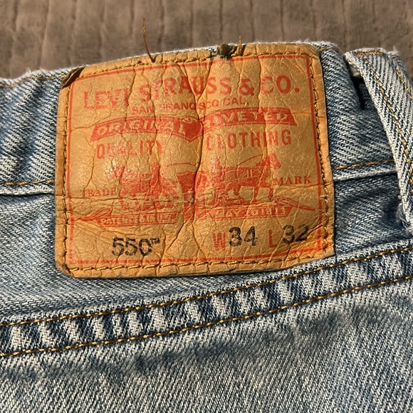 Men’s Levi’s 550 34/32 - Picture 3 of 7